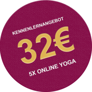 Kennenlern-Angebot 5x Online Yoga
